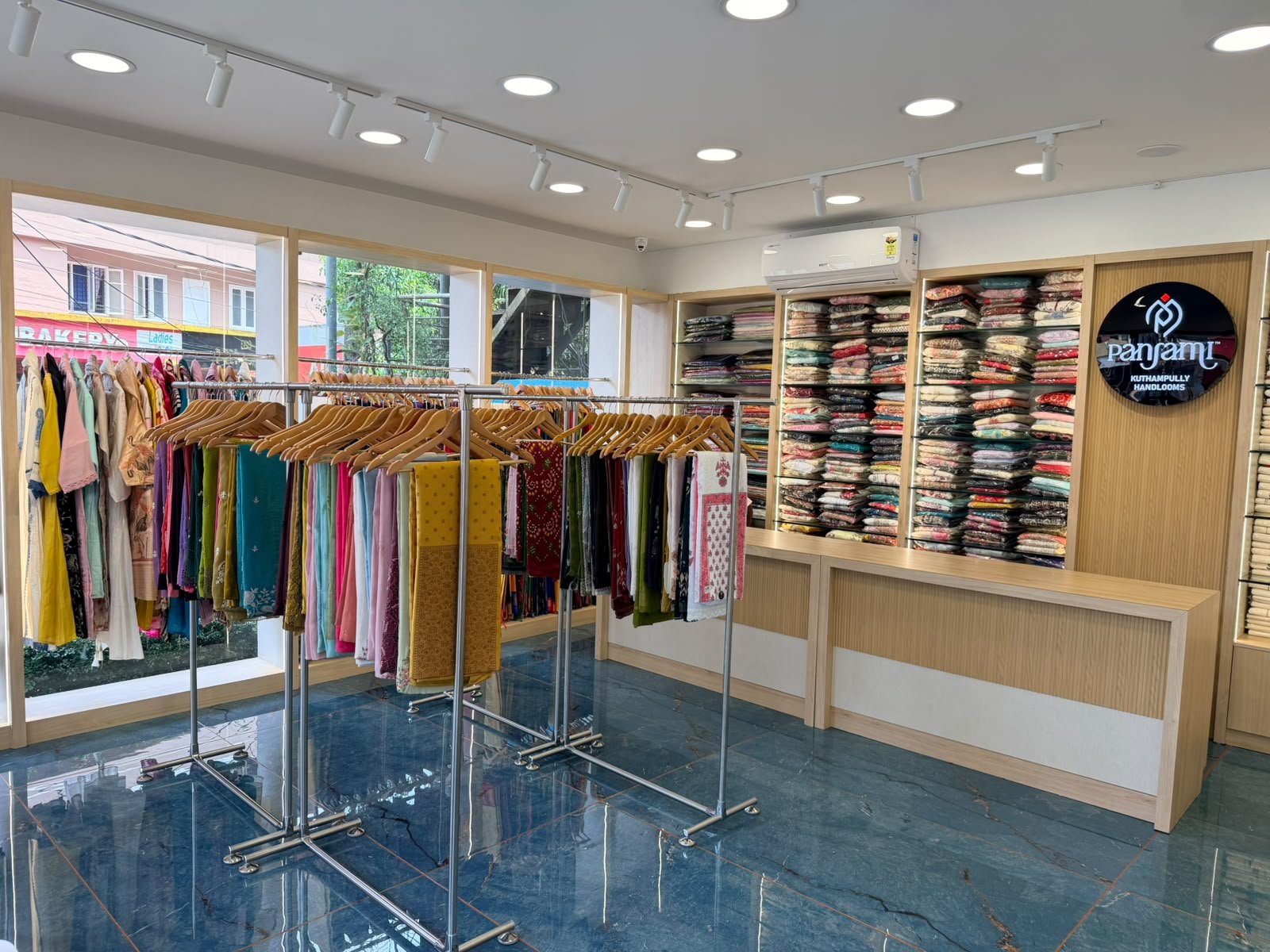 Panjami Kuthampully Handlooms Showroom in Mutholi Kottayam